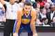 MINNEAPOLIS, MN - MARCH 21: Stephen Curry #30 of the Golden State Warriors is seen during the game against the Minnesota Timberwolves on March 21, 2016 at Target Center in Minneapolis, Minnesota. NOTE TO USER: User expressly acknowledges and agrees that