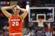WASHINGTON, DC - MARCH 09: Tyler Lydon #20 of the Syracuse Orange reacts against the Pittsburgh Panthers during the second half in the second round of the 2016 ACC Basketball Tournament at Verizon Center on March 9, 2016 in Washington, DC. Pittsburgh Pant