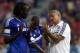 BANGKOK, THAILAND - JULY 17: Romelu Lukaku of Chelsea speaks with Jose Mourinho coach of Chelsea during the international friendly match between Chelsea FC and the Singha Thailand All-Star XI at the Rajamangala Stadium in Bangkok, Thailand on July 17, 20