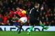 MANCHESTER, ENGLAND - FEBRUARY 02: Anthony Martial of Manchester United scores his team's second goal during the Barclays Premier League match between Manchester United and Stoke City at Old Trafford on February 2, 2016 in Manchester, England. (Photo by