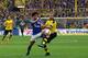 Marcel Schmelzer could have his hands full with defending Sane.