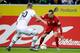 (L-R) Nico Elvedi of Borussia Monchengladbach, Franck Ribery of Bayern Munchen during the Bundesliga match between Borussia Mönchengladbach and Bayern München on December 5, 2015 at the Borussia-Park in Mönchengladbach, Germany.(Photo by VI Images via Get