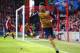 BOURNEMOUTH, ENGLAND - FEBRUARY 07: Alex Oxlade-Chamberlain of Arsenal celebrates as he scores their second goal during the Barclays Premier League match between A.F.C. Bournemouth and Arsenal at the Vitality Stadium on February 7, 2016 in Bournemouth, E