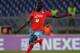 ROME, ITALY - FEBRUARY 03: Kalidou Koulibaly of SSC Napoli in action during the Serie A match between SS Lazio and SSC Napoli at Stadio Olimpico on February 3, 2016 in Rome, Italy. (Photo by Paolo Bruno/Getty Images)
