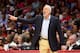 LOS ANGELES, CA - APRIL 28: Head coach Greg Popovich of the San Antonio Spurs gestures against the Los Angeles Clippers during Game Five of the Western Conference quarterfinals of the 2015 NBA Playoffs at Staples Center on April 28, 2015 in Los Angeles,
