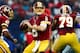 ARLINGTON, TX - JANUARY 03: Kirk Cousins #8 of the Washington Redskins looks for an open receiver against the Dallas Cowboys during the first quarter at AT&T Stadium on January 3, 2016 in Arlington, Texas. (Photo by Tom Pennington/Getty Images)