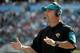 JACKSONVILLE, FL - DECEMBER 13: Head coach Gus Bradley of the Jacksonville Jaguars watches the action during the game against the Indianapolis Colts at EverBank Field on December 13, 2015 in Jacksonville, Florida. (Photo by Sam Greenwood/Getty Images)