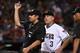 Arizona manager Chip Hale was ejected by home plate umpire Mark Ripperger for arguing a called third strike on June 7 during a game between the Diamondbacks and Tampa Bay Rays.