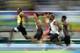 Bolt left the pack behind in his semifinal, dispelling any doubts about his fitness.