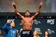 CLEVELAND, OH - SEPTEMBER 09: Alistair Overeem of the Netherlands steps on the scale during the UFC 203 Weigh-in at Quicken Loans Arena on September 9, 2016 in Cleveland, Ohio. (Photo by Josh Hedges/Zuffa LLC/Zuffa LLC via Getty Images)