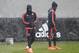 With Ribery (left) in favour, Coman (right) risks being left out in the cold