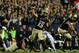 BOULDER, CO - NOVEMBER 3: Quarterback Sefo Liufau #13 of the Colorado Buffaloes passes against the UCLA Bruins at Folsom Field on November 3, 2016 in Boulder, Colorado. (Photo by Dustin Bradford/Getty Images)