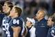 STATE COLLEGE, PA - NOVEMBER 05: Head coach James Franklin of the Penn State Nittany Lions sings with players to celebrate the team's victory over Iowa Hawkeyes on November 5, 2016 at Beaver Stadium in State College, Pennsylvania. Penn State defeats Iowa