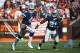 CLEVELAND, OH - NOVEMBER 06: Dak Prescott #4 and Ezekiel Elliott #21 of the Dallas Cowboys in action against the Cleveland Browns during the game at FirstEnergy Stadium on November 6, 2016 in Cleveland, Ohio. Dallas defeated Cleveland 35-10. (Photo by Joe