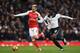 Aaron Ramsey came on in central midfield against Tottenham.