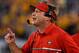 Georgia head coach Kirby Smart
