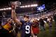 Penn State QB Trace McSorley after the team's win over Wisconsin.