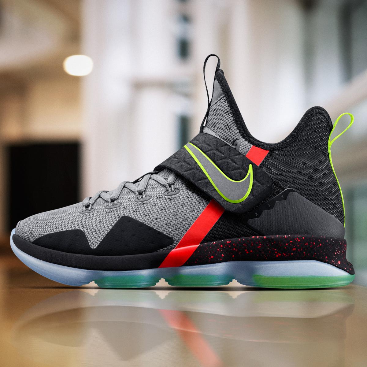 LeBron James, Kyrie Irving, Carmelo Anthony Debut Signature Shoes on Christmas ...