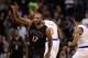 PHOENIX, AZ - DECEMBER 13: P.J. Tucker #17 of the Phoenix Suns reacts during overtime of the NBA game against the New York Knicks at Talking Stick Resort Arena on December 13, 2016 in Phoenix, Arizona. The Suns defeated the Knicks 113-111 in overtime.