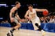 NEW YORK, NY - MARCH 31: Tyler Cavanaugh #34 of the George Washington Colonials guards Alec Peters #25 of the Valparaiso Crusaders during their NIT Championship game at Madison Square Garden on March 31, 2016 in New York City. (Photo by Jeff Zelevansky