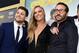 Ronda Rousey with some of the cast from 'Entourage.'