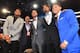 Calipari with former players-turned-first-round picks Karl-Anthony Towns, Trey Lyles, Willie Cauley-Stein and Devin Booker.