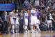 SACRAMENTO, CA - JANUARY 4: Garrett Temple #17 of the Sacramento Kings high fives teammate Ty Lawson #10 during the game against the Miami Heat on January 4, 2017 at Golden 1 Center in Sacramento, California. NOTE TO USER: User expressly acknowledges and
