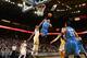 OAKLAND, CA - JANUARY 18: Russell Westbrook #0 of the Oklahoma City Thunder goes for the dunk during the game against the Golden State Warriors on January 18, 2017 at ORACLE Arena in Oakland, California. NOTE TO USER: User expressly acknowledges and agree
