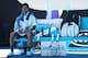 MELBOURNE, AUSTRALIA - JANUARY 19: Novak Djokovic of Serbia looks on from his chair between games in his second round match against Denis Istomin of Uzbekistan on day four of the 2017 Australian Open at Melbourne Park on January 19, 2017 in Melbourne, Au