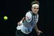 MELBOURNE, AUSTRALIA - JANUARY 29: Roger Federer of Switzerland plays a backhand in his Men's Final match against Rafael Nadal of Spain on day 14 of the 2017 Australian Open at Melbourne Park on January 29, 2017 in Melbourne, Australia. (Photo by Michae