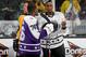 LOS ANGELES, CA - JANUARY 29: P.K. Subban #76 of the Nashville Predators and Wayne Simmonds #17 of the Philadelphia Flyers talk during warm ups prior to the 2017 Honda NHL All-Star Game at Staples Center on January 29, 2017 in Los Angeles, California. (