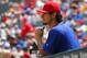 ARLINGTON, TX - JUNE 09: Yu Darvish #11 of the Texas Rangers looks on from the dugout in the fifth inning of the game against the Houston Astros at Globe Life Park in Arlington on June 9, 2016 in Arlington, Texas. (Photo by Rick Yeatts/Getty Images)