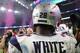 HOUSTON, TX - FEBRUARY 05: James White #28 of the New England Patriots celebrates after defeating the Atlanta Falcons 34-28 in overtimeduring Super Bowl 51 at NRG Stadium on February 5, 2017 in Houston, Texas. (Photo by Tom Pennington/Getty Images)