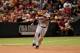 PHOENIX, AZ - JULY 02: Ruben Tejada #17 of the San Francisco Giants makes a play on a bouncing ball against the Arizona Diamondbacks at Chase Field on July 2, 2016 in Phoenix, Arizona. (Photo by Norm Hall/Getty Images)