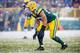 GREEN BAY, WI - DECEMBER 04: Nick Perry #53 of the Green Bay Packers wears a cast on his arm in the third quarter against the Houston Texans at Lambeau Field on December 4, 2016 in Green Bay, Wisconsin. (Photo by Dylan Buell/Getty Images)
