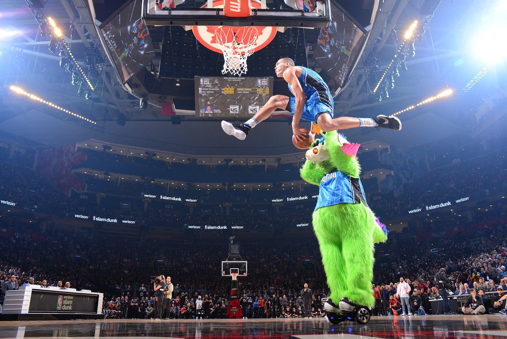 Aaron Gordon Is the Picasso of the Slam Dunk Contest Bleacher Report