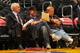 Mitch Kupchak, Jim Buss and Jerry Buss (from left to right).