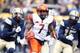 Nov 26, 2016; Pittsburgh, PA, USA; Syracuse Orange wide receiver Amba Etta-Tawo (7) runs after a catch against the Pittsburgh Panthers during the first quarter at Heinz Field. Mandatory Credit: Charles LeClaire-USA TODAY Sports