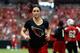 GLENDALE, AZ - AUGUST 01: Intern linebacker coach Jen Welter of the Arizona Cardinals on the field during the team training camp at University of Phoenix Stadium on August 1, 2015 in Glendale, Arizona. (Photo by Christian Petersen/Getty Images)