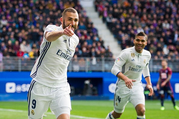 Image result for real madrid Benzema 2017