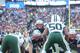 FOXBORO, MA - DECEMBER 24: Quarterback Tom Brady #12 of the New England Patriots calls a play against the New York Jets at Gillette Stadium on December 24, 2016 in Foxboro, Massachusetts. (Photo by Al Pereira/Getty Images)