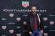 BARCELONA, SPAIN - MARCH 16: Andres Iniesta presents the new TAG Heur Modular 45 watch at the El Corte Ingles department store on March 16, 2017 in Barcelona, Spain. (Photo by Robert Marquardt/Getty Images)