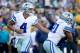 GREEN BAY, WI - OCTOBER 16: Dak Prescott #4 of the Dallas Cowboys hands the ball off to Ezekiel Elliott #21 in the second quarter against the Green Bay Packers at Lambeau Field on October 16, 2016 in Green Bay, Wisconsin. (Photo by Dylan Buell/Getty Image