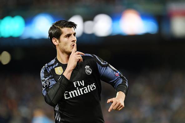 Morata has been on the fringes of the Madrid team this season.