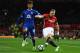 Shaw did his part against Everton.