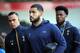 Michel Vorm, Cameron Carter-Vickers and Josh Onomah arrive for Tottenham's Premier League game at Swansea