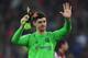 BOURNEMOUTH, ENGLAND - APRIL 08: Thibaut Courtois of Chelsea celebrates after the Premier League match between AFC Bournemouth and Chelsea at Vitality Stadium on April 8, 2017 in Bournemouth, England. (Photo by Mike Hewitt/Getty Images)