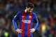 BARCELONA, SPAIN - APRIL 19: Lionel Messi of FC Barcelona looks dejected during the UEFA Champions League Quarter Final second leg match between FC Barcelona and Juventus at Camp Nou on April 19, 2017 in Barcelona, Spain. (Photo by Chris Brunskill Ltd/G