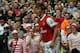Arshavin and Arsenal fans in May 2011