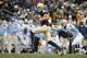 Jeff Samardzija caught 78 passes for 1,017 yards and 12 touchdowns as a senior at Notre Dame in 2006.